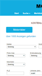 Mobile Screenshot of motorradmarkt.de